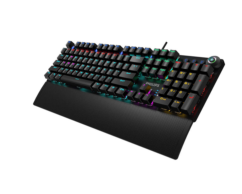 Philips SPK8614/00 keyboard Gaming USB QWERTY Black – image 3