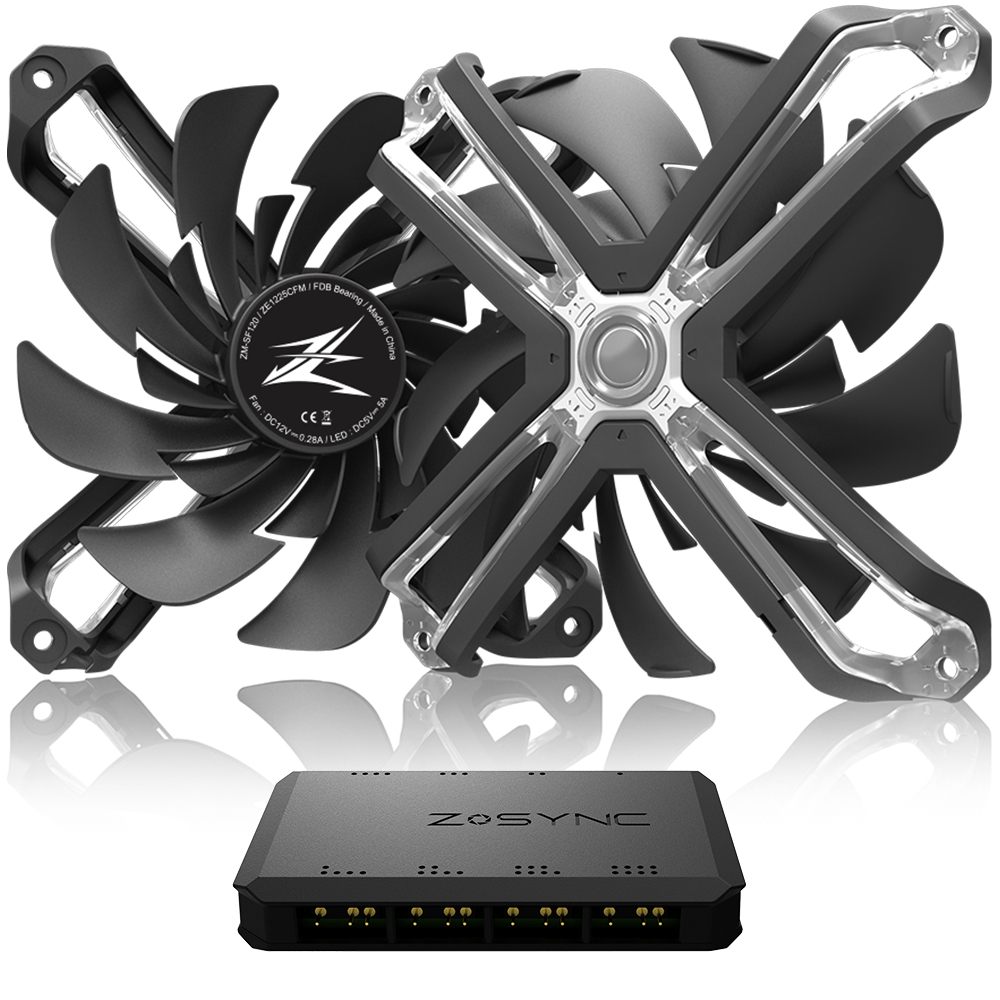 Zalman ZM-SF120A3 computer cooling system Computer case Fan – image 4