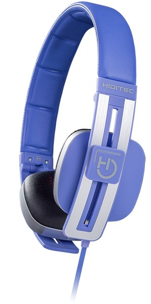 Hiditec Wave Headset Wired Head-band Calls/Music Blue – image 1