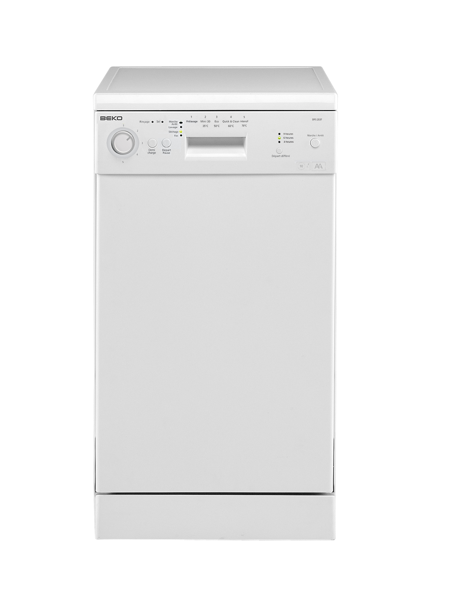 Beko DFS2538 dishwasher Freestanding 10 place settings