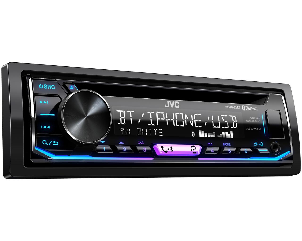 JVC KD-R992BT 1-DIN CD Receiver – image 2