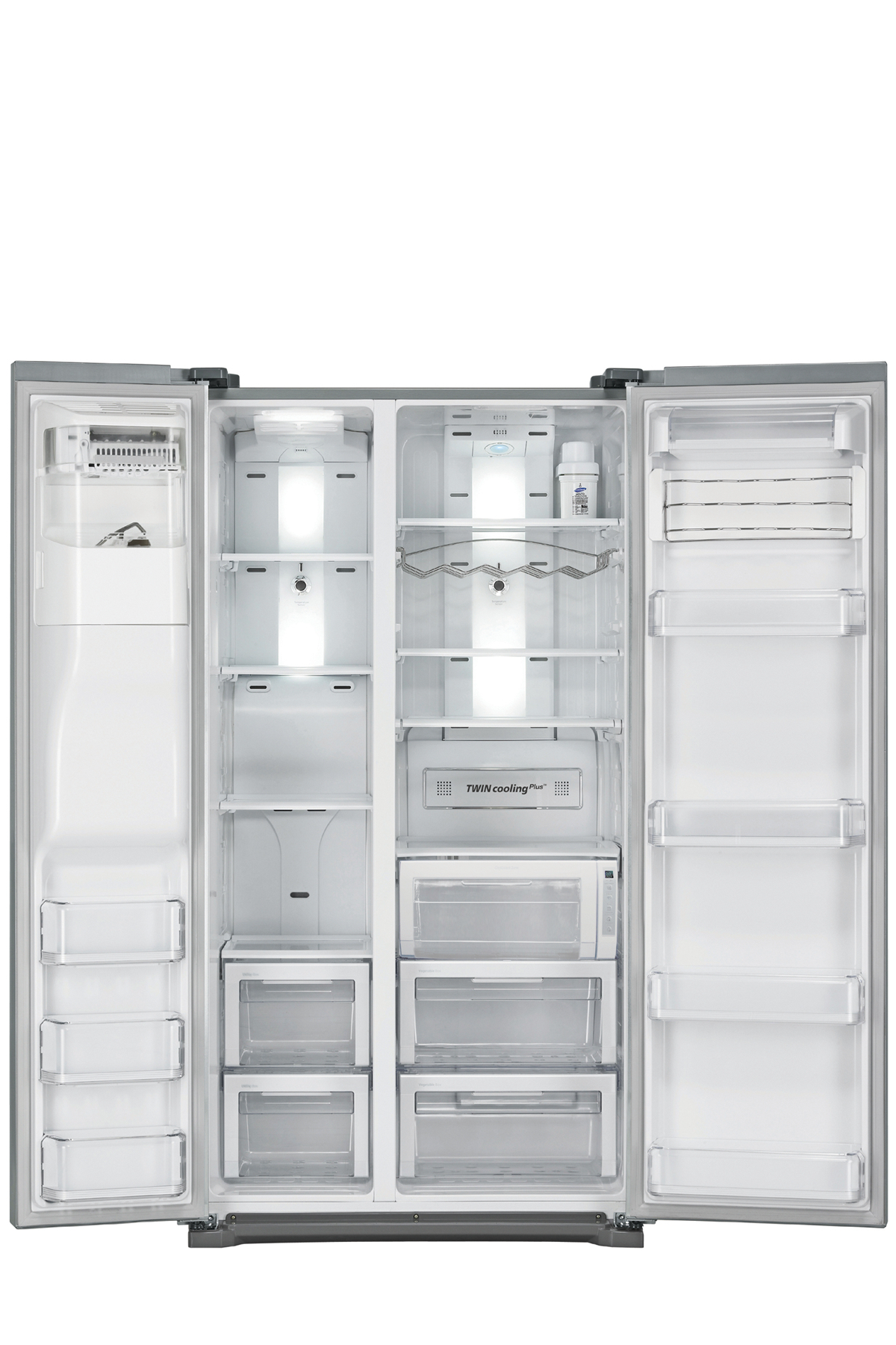 Samsung RSG5UCRS side-by-side refrigerator Freestanding – image 2