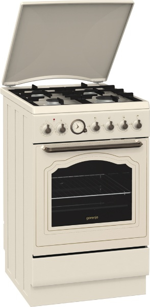 Gorenje K57CLI Freestanding cooker Electric Gas White