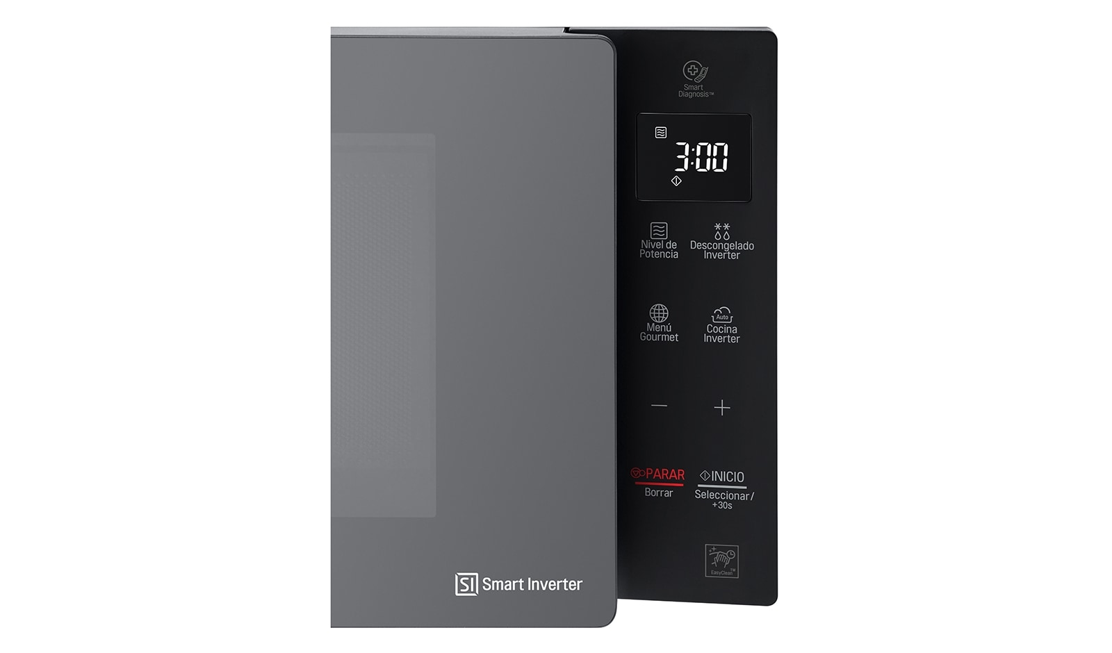 LG MS1536GIR microwave Black, Mirror Solo microwave Countertop – image 8