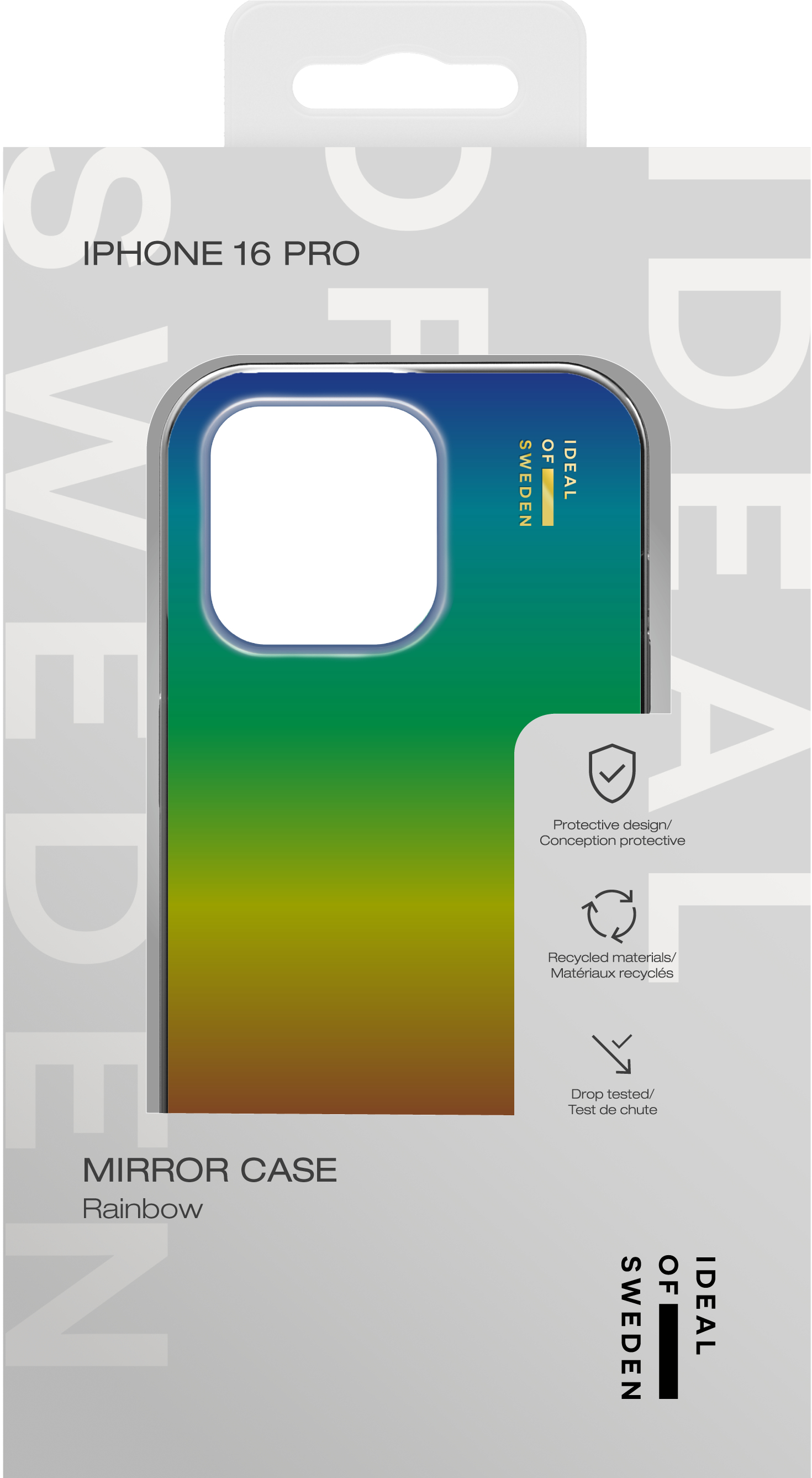 iDeal of Sweden Mirror Case iPhone 16 Pro Rainbow – image 4