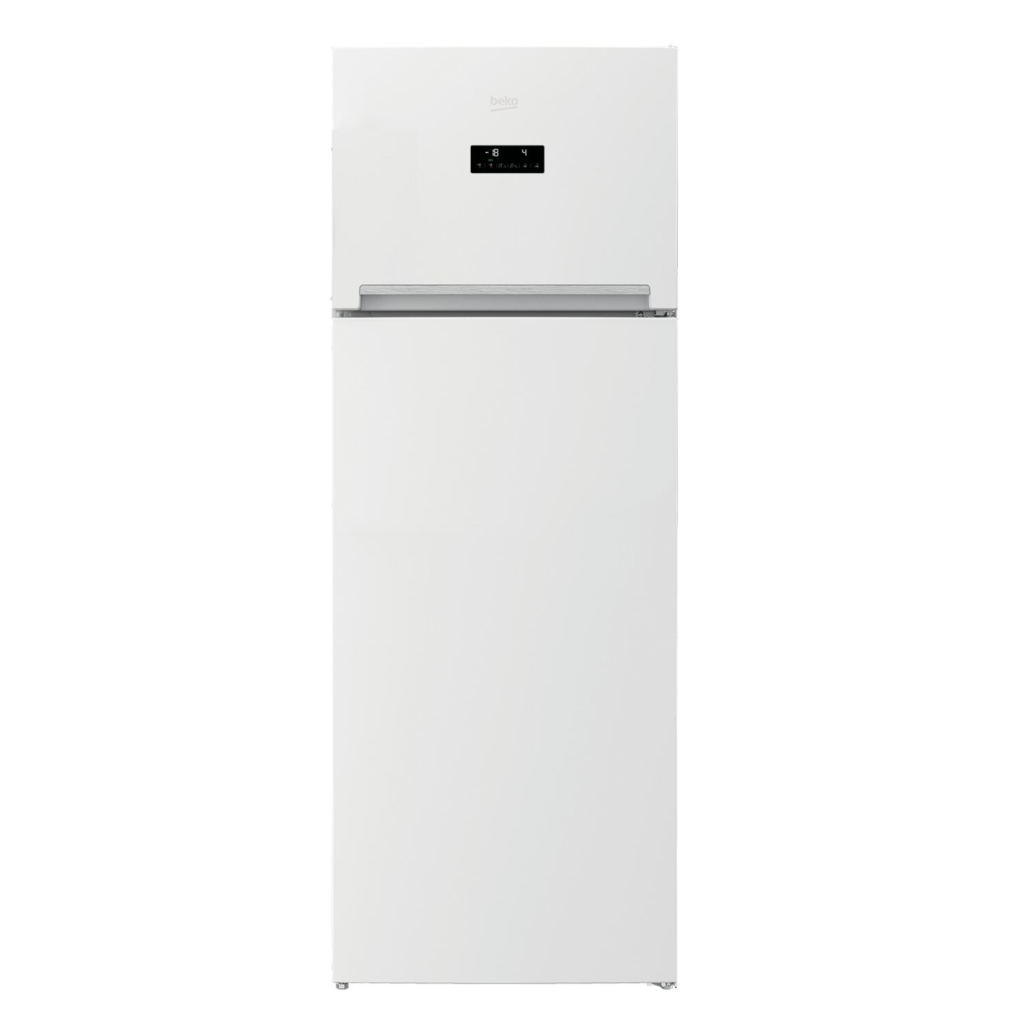 Beko RDNE535E20W fridge-freezer Freestanding – image 1