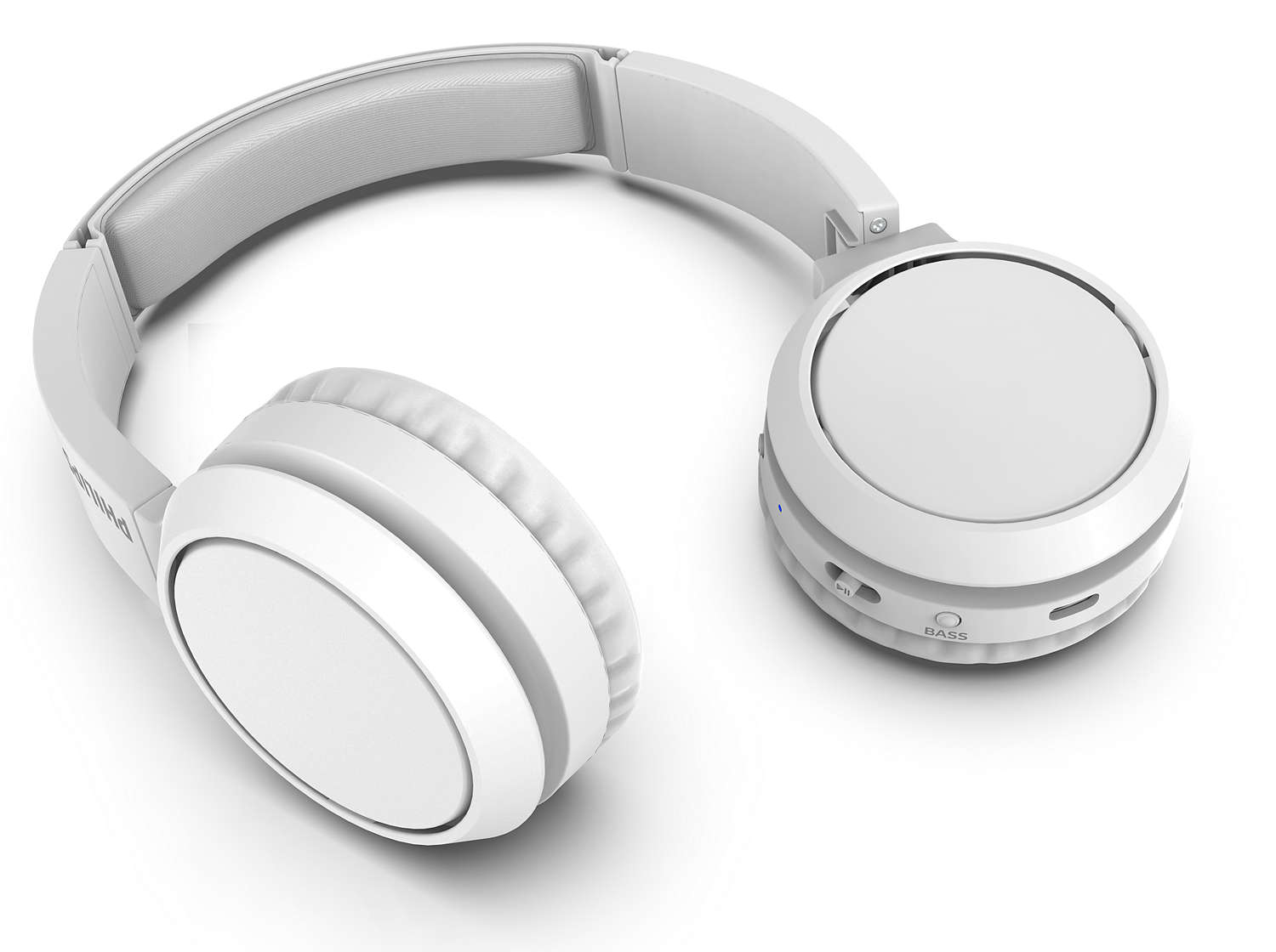 Philips 4000 series TAH4205WT/00 headphones/headset Wireless Head-band Calls/Music USB Type-C Bluetooth White – image 3
