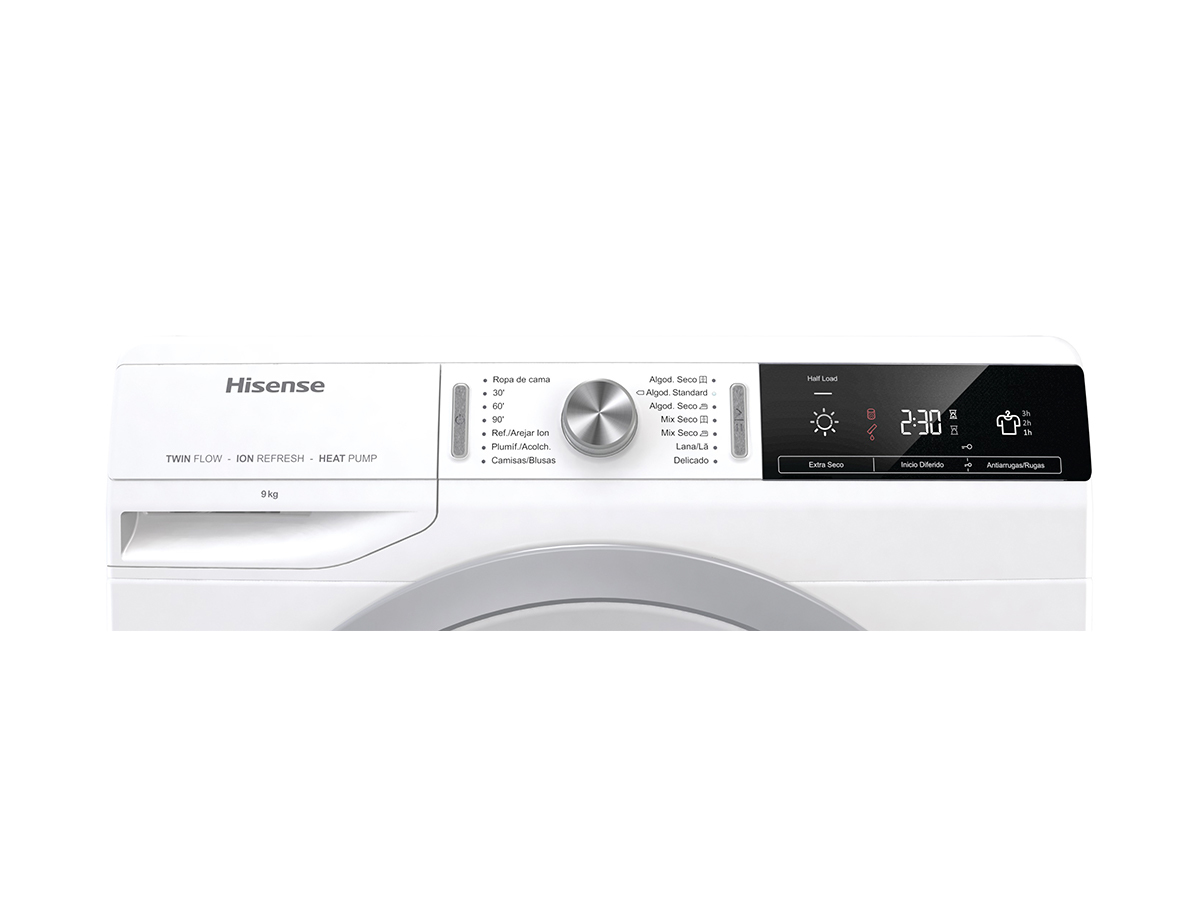 Hisense DHGA90 tumble dryer Freestanding Front-load – image 3