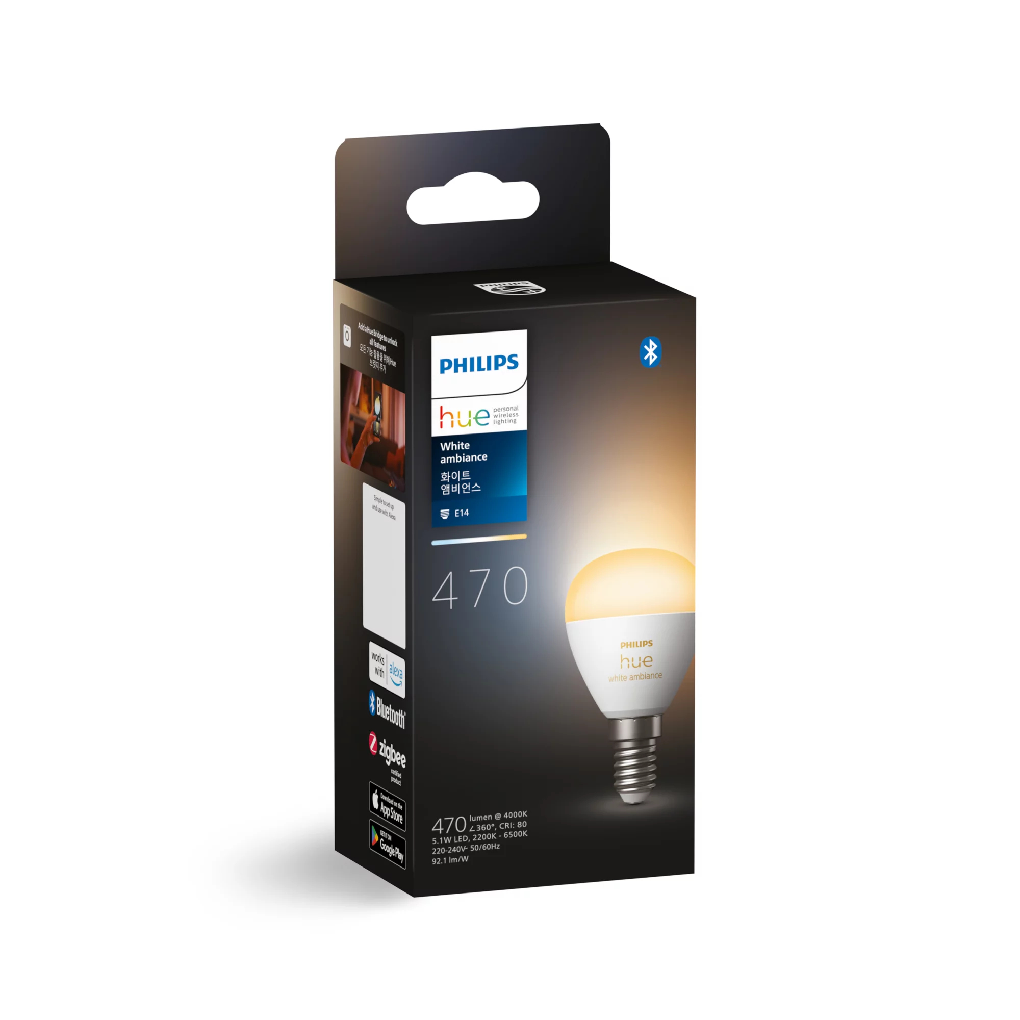 Philips by Signify Philips Hue White ambience 8720169163591 smart lighting Smart bulb Bluetooth/Zigbee – image 3
