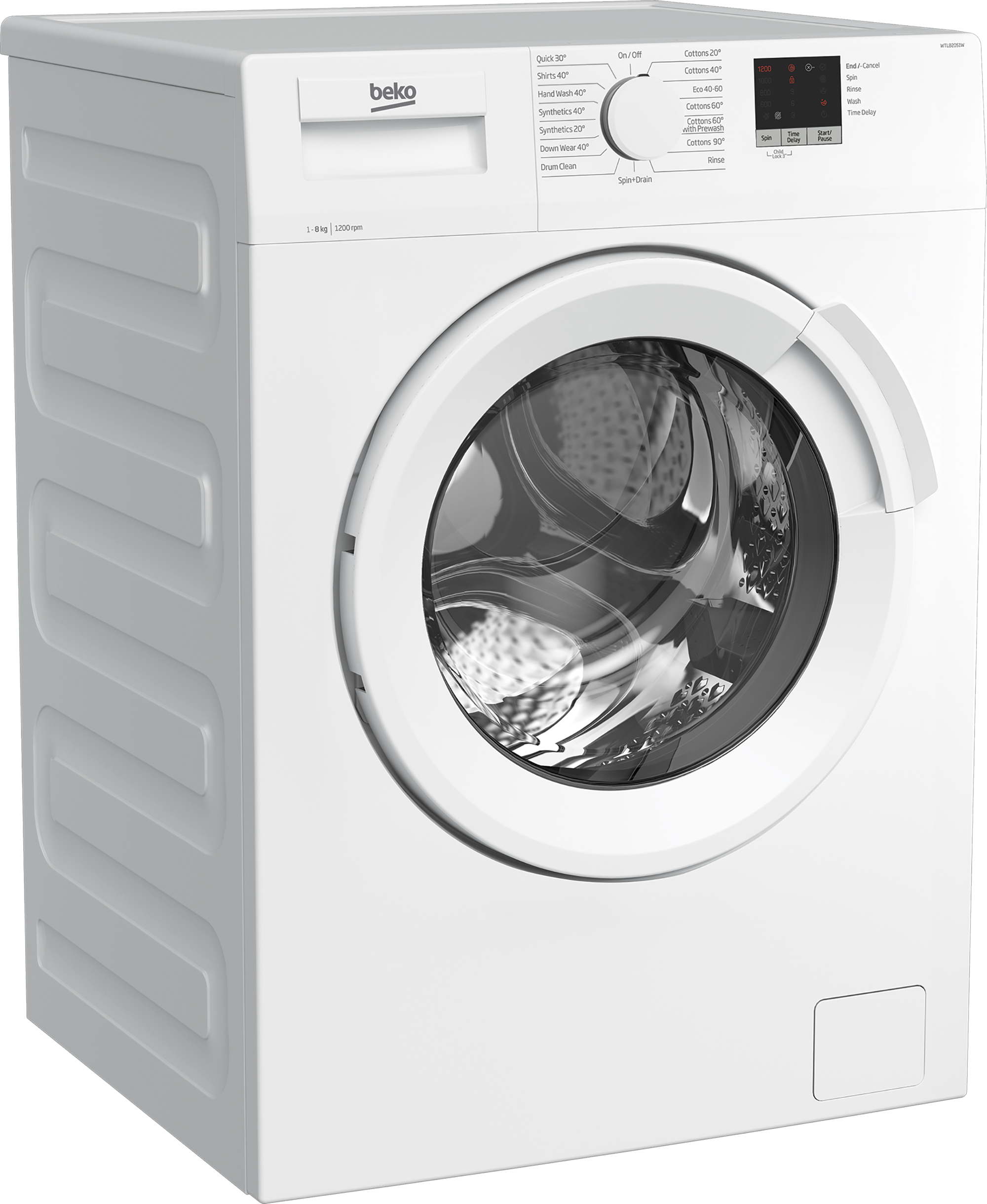 Beko b100 WTL82051W Freestanding – image 2