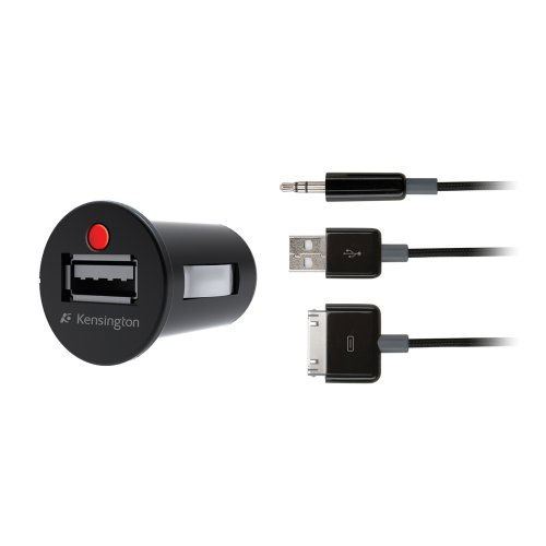 Kensington 2-in-1 Car Charger & AUX Audio Cable – image 3