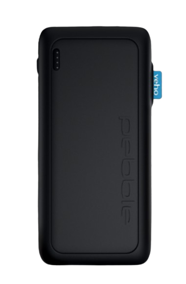 Veho PEBBLE PZ-20 RUGGED PORTABLE Litio Nero