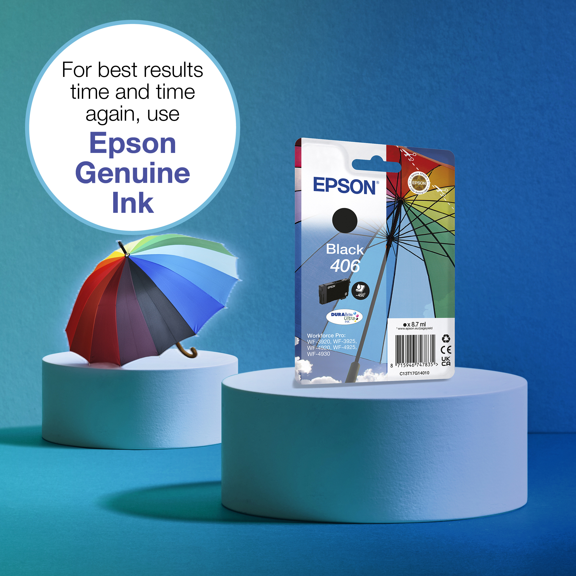 Epson Sglpack BK 406 DURABrite Ultra Ink RF/AM – image 3
