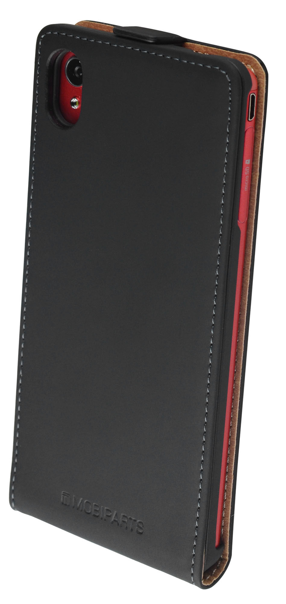 Mobiparts Premium Flip Case Sony Xperia M4 Aqua Black – image 3