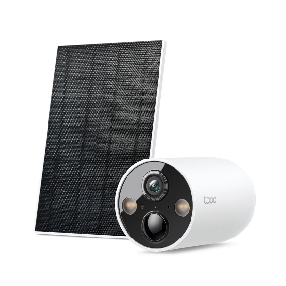 TP-Link Tapo C425 KIT Pallottola forma Telecamera di sicurezza IP Esterno 2560 x 1440 Pixel Soffitto/muro (Solar-Powered Securi