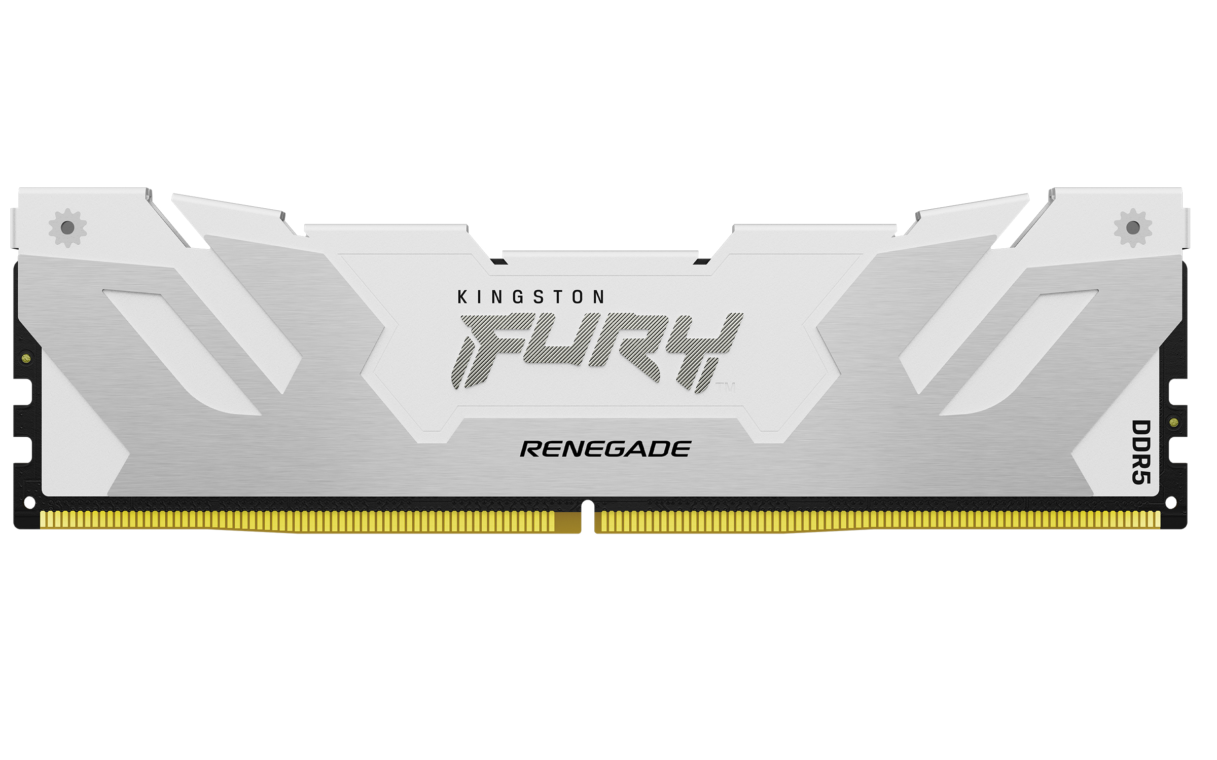 Memoria RAM Kingston FURY Renegade - DDR5 - 32GB (2x16GB) - 6400MHz - UDIMM - Para PC - Blanco - KF564C32RWK2-32 Memoria RAM Kingston FURY Renegade - DDR5 - 32GB (2x16GB) - 6400MHz - UDIMM - Para PC - Blanco - KF564C32RWK2-32