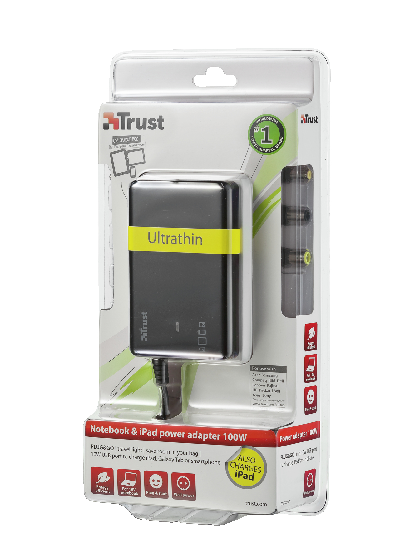 Trust 18463 power adapter/inverter Indoor – image 3
