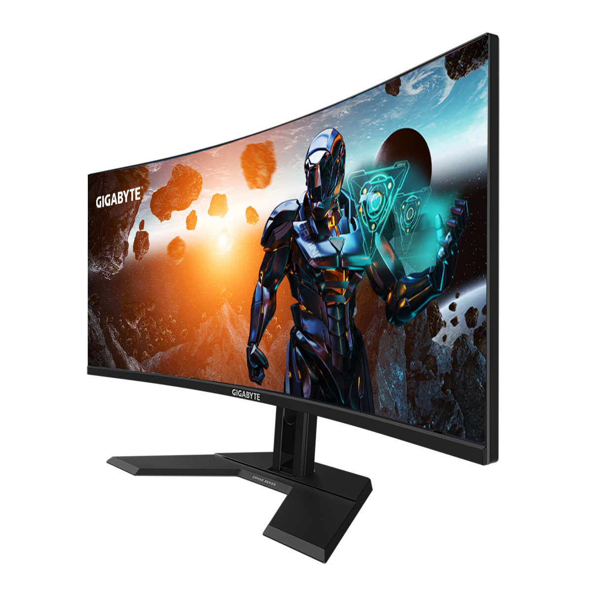 GIGABYTE GS34WQC 34" WQHD Curved Gaming Monitor - 3440 x 1440, 1500R, 300Hz, 1ms, 250 cd/m², FreeSync Premium, HDR Ready, HDMI 2.0, Displayport 1.4 – image 2