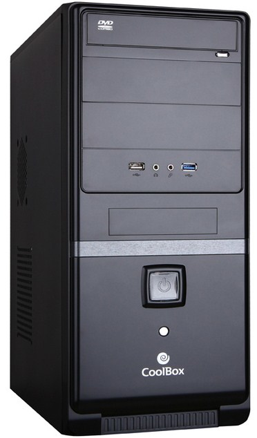 CoolBox CAJCOOF32SF computer case Midi Tower Black