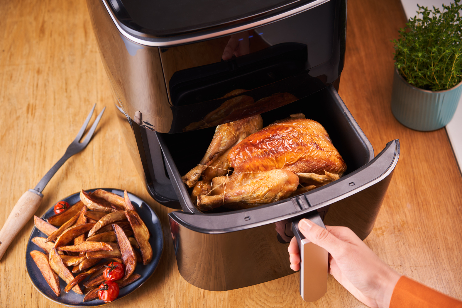 Tefal Easy Fry Grill & Steam FW201827 fryer Stand-alone – image 4