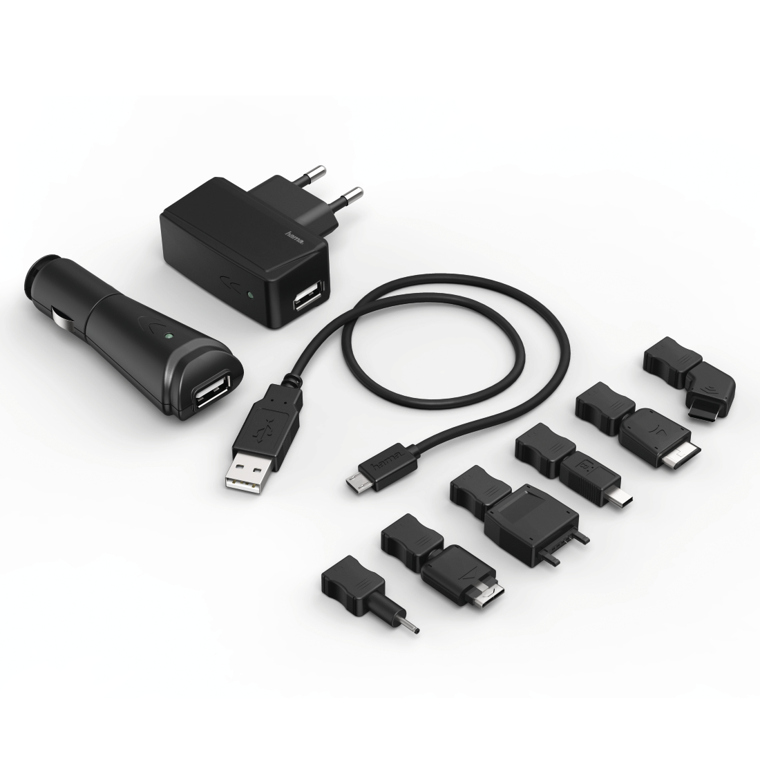 Hama 00017884 power adapter/inverter Auto/Indoor Black – image 1