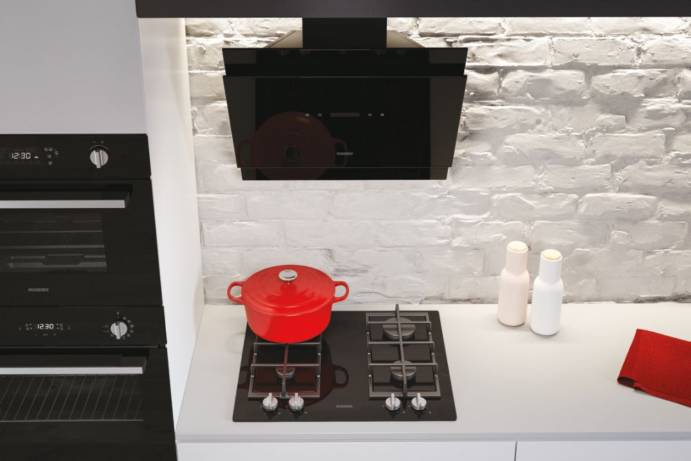 Rosieres RDG6DCK3B Wall-mounted Black 613 m³/h – image 3