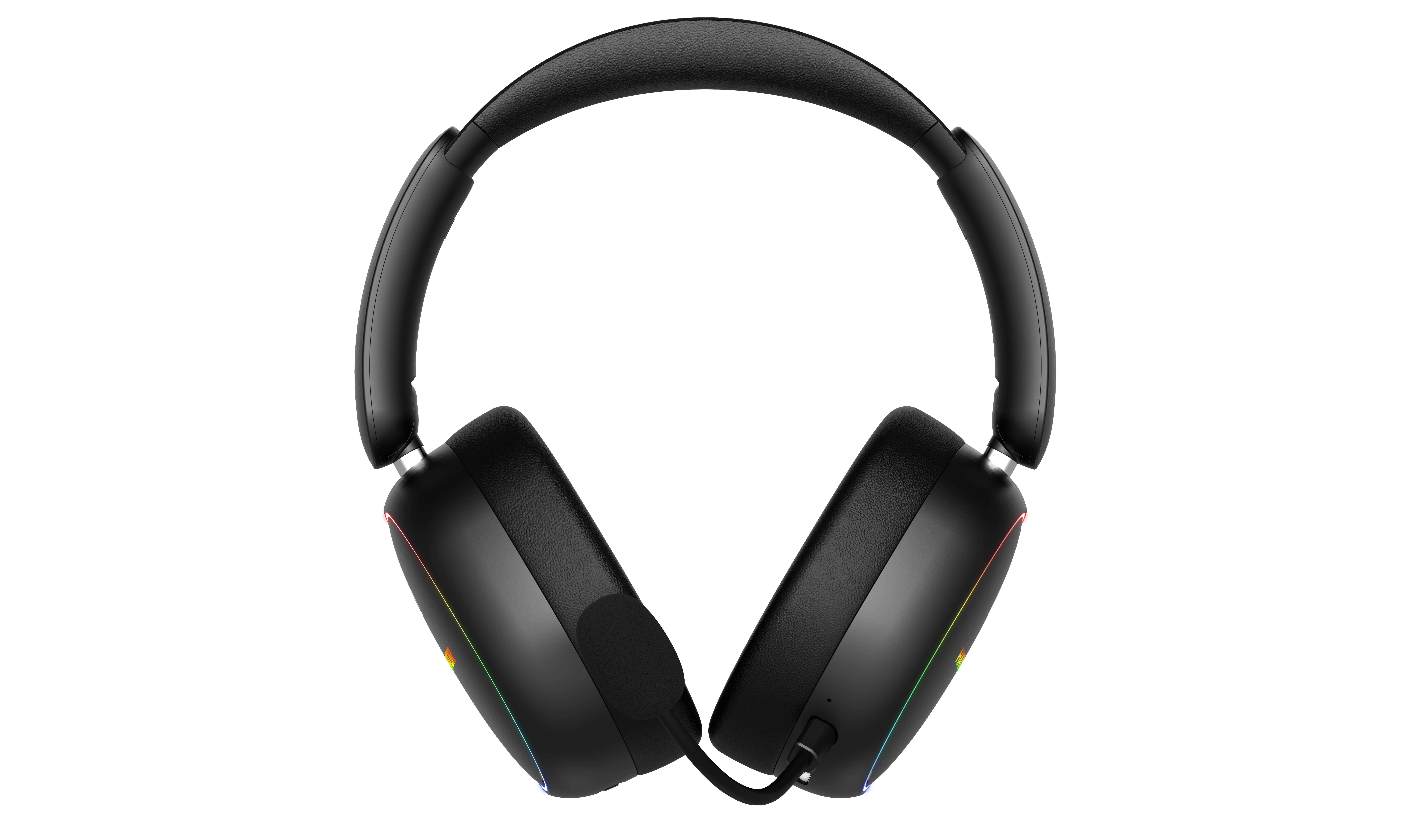 HATOR Phoenix 2 Wireless Auricolare Con cavo e senza cavo A Padiglione Gaming USB Type-C / USB Type-A Bluetooth Nero
