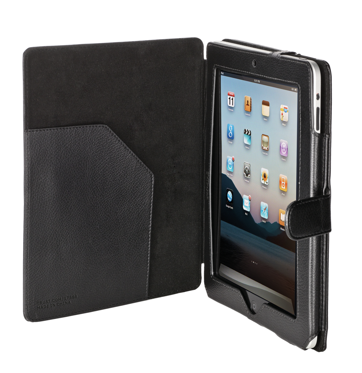 Trust Protective Folio Case for iPad 2