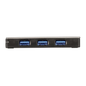 Hama 00054544 interface hub 5000 Mbit/s Black, Silver – image 2