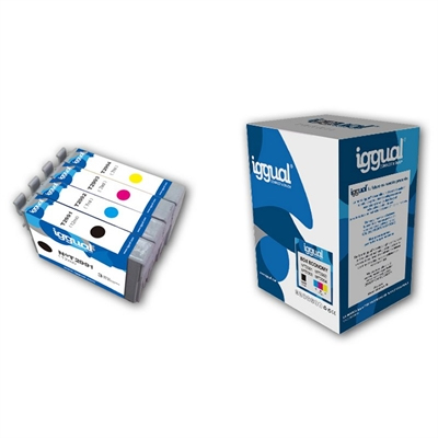 iggual IGG313947 ink cartridge Black, Cyan, Magenta, Yellow