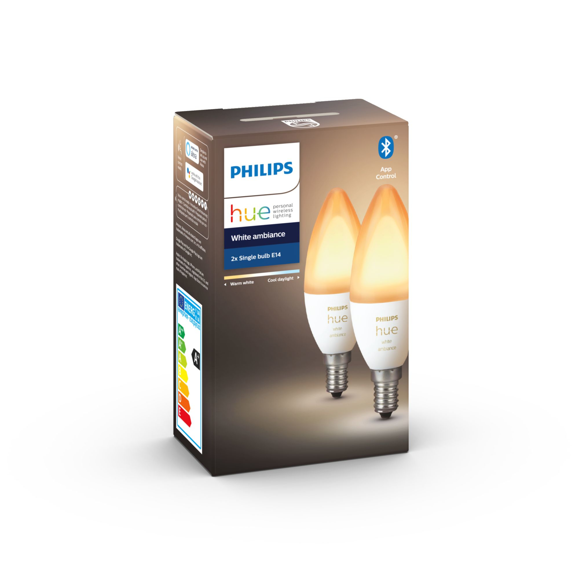 Philips by Signify Philips Hue White ambience Dual Pack E14 – image 3