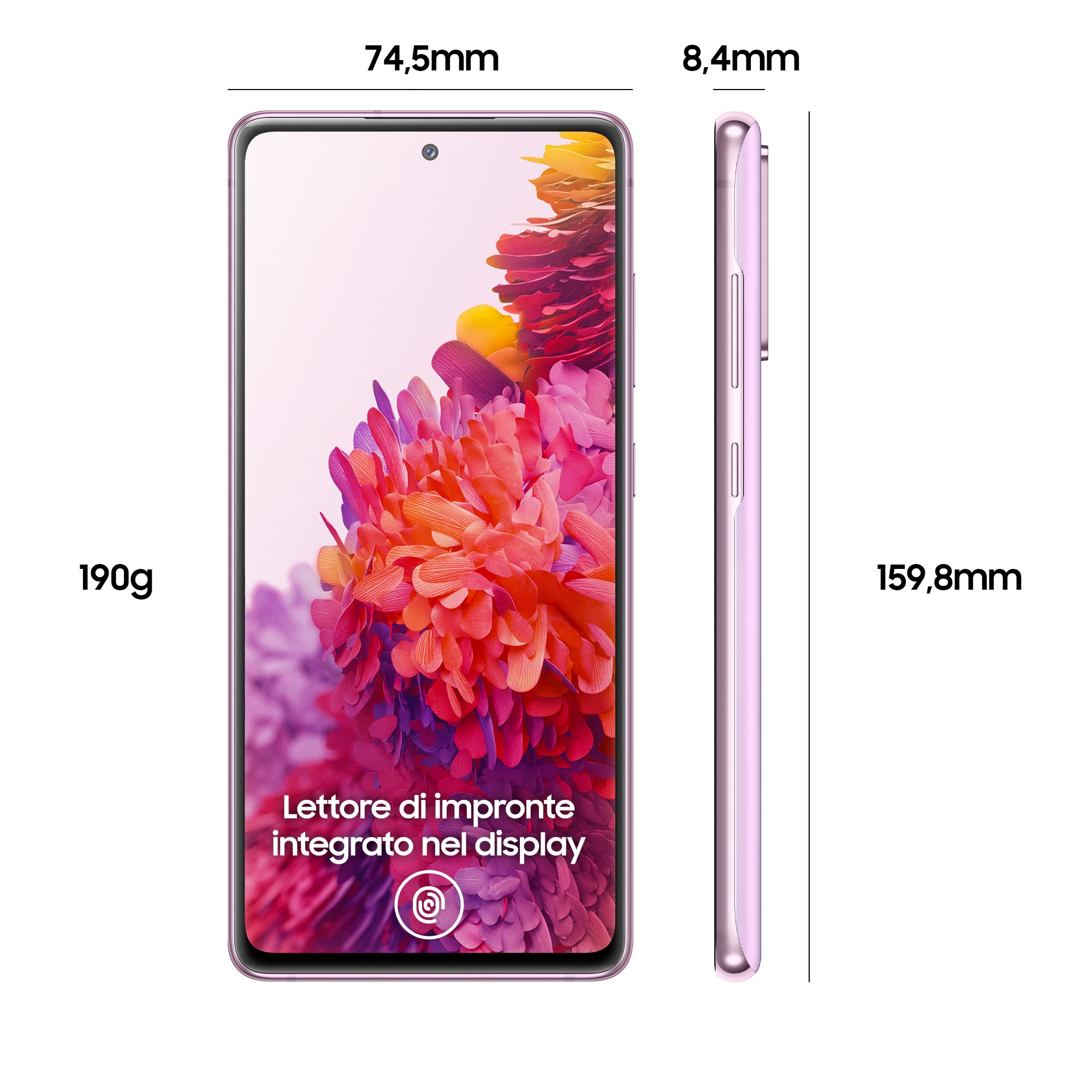 Samsung Galaxy S20 FE SM-G780GLVDEUE smartphone – image 3