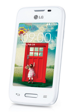 LG L35 D150 8.13 cm (3.2") Single SIM Android 4.4.2 3G Micro-USB A 0.5 GB 4 GB 1540 mAh White – image 2