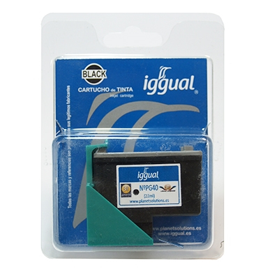 iggual PSIPG40 ink cartridge High (XL) Yield Black – image 1