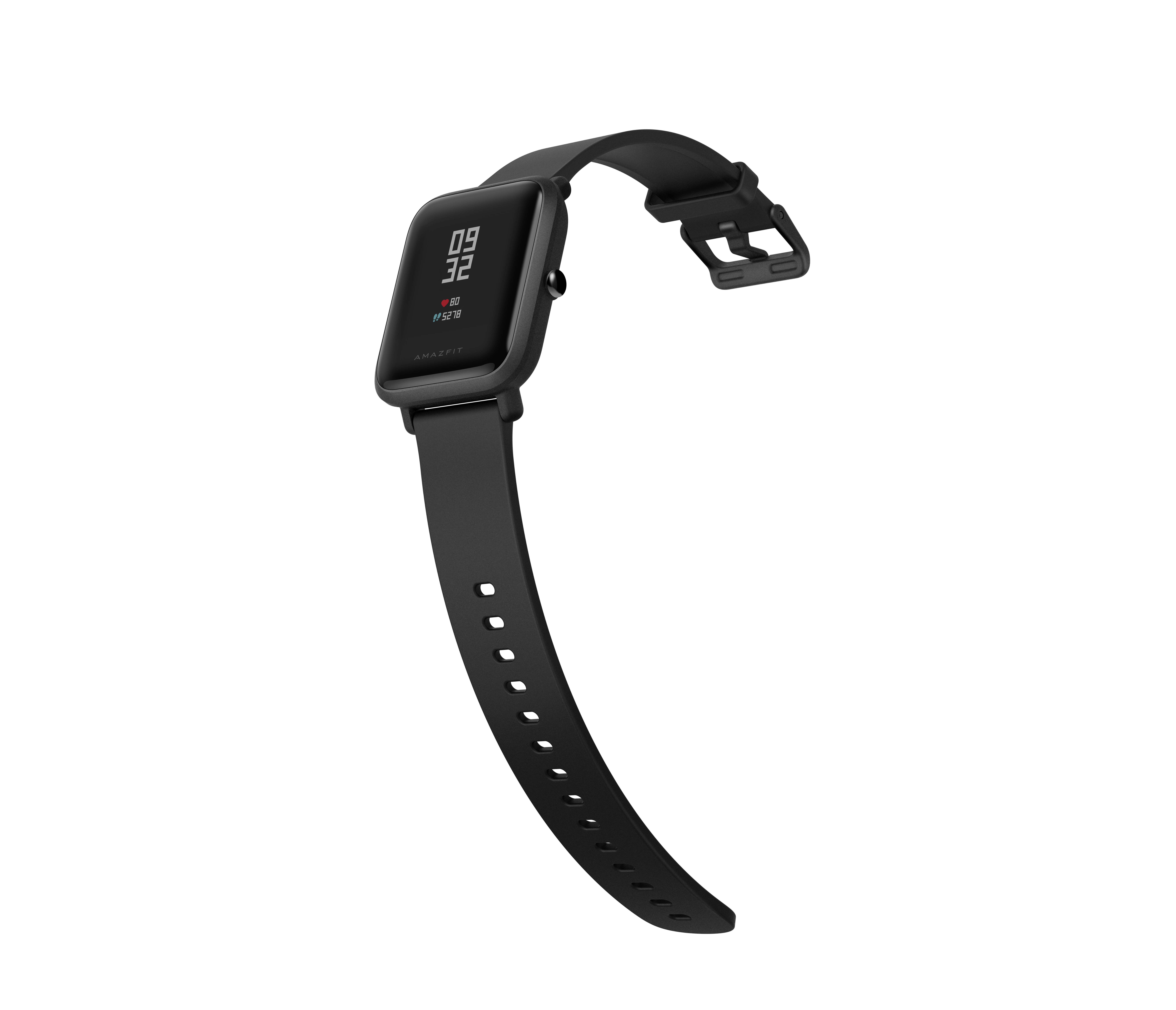 Amazfit Bip 3.25 cm (1.28") LED Digital 176 x 176 pixels Touchscreen Black GPS (satellite) – image 3