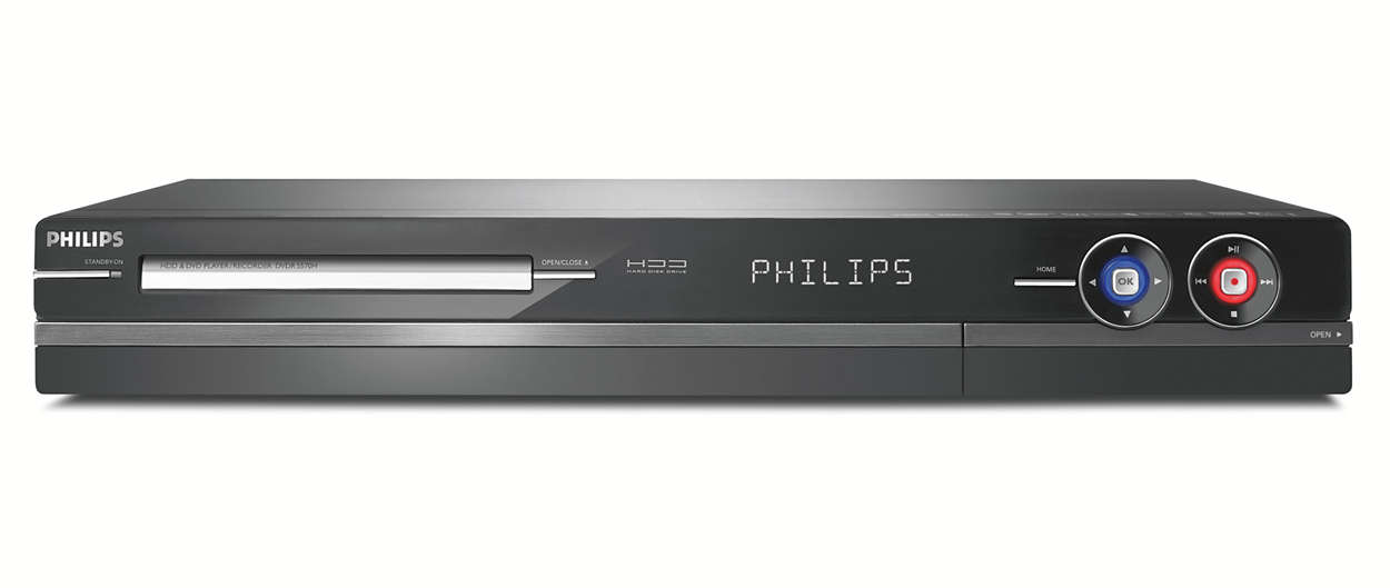Philips Hard disk/DVD recorder DVDR5570H/05 – image 2