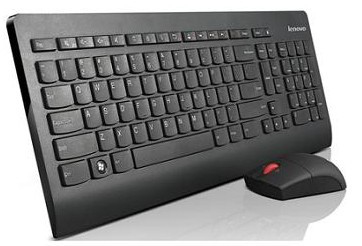 Lenovo 0A34034 keyboard Mouse included Office RF Wireless Black – image 2
