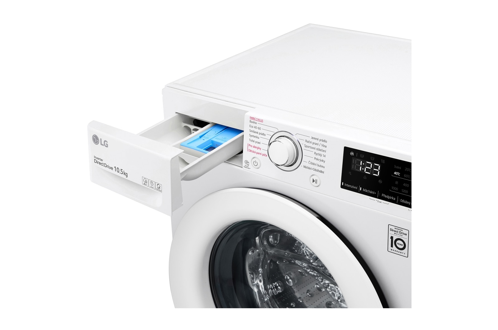 LG FA104V3RW3 washing machine Front-load – image 5