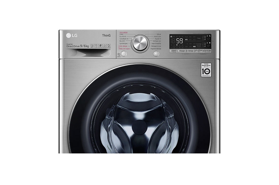 LG F964V52IRSA washer dryer Freestanding Front-load Stainless steel – image 4
