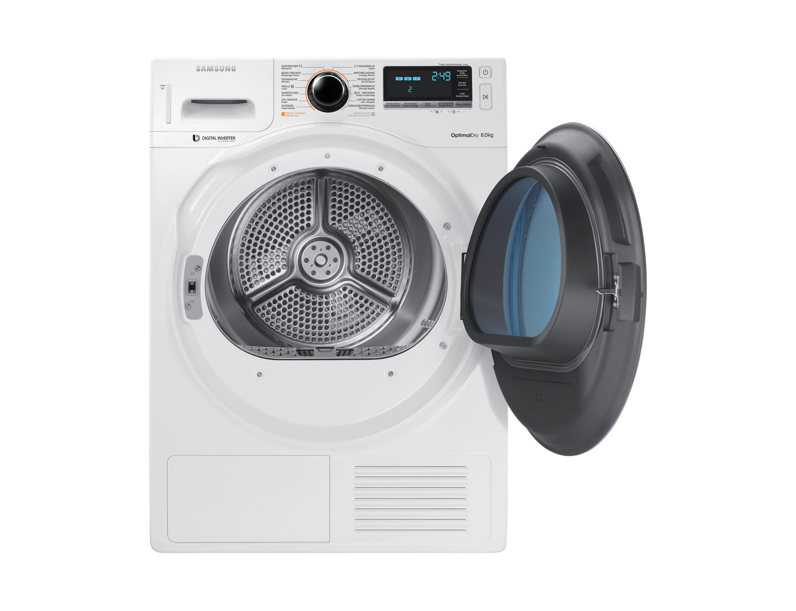 Samsung DV80M8214AW tumble dryer Freestanding Front-load – image 2