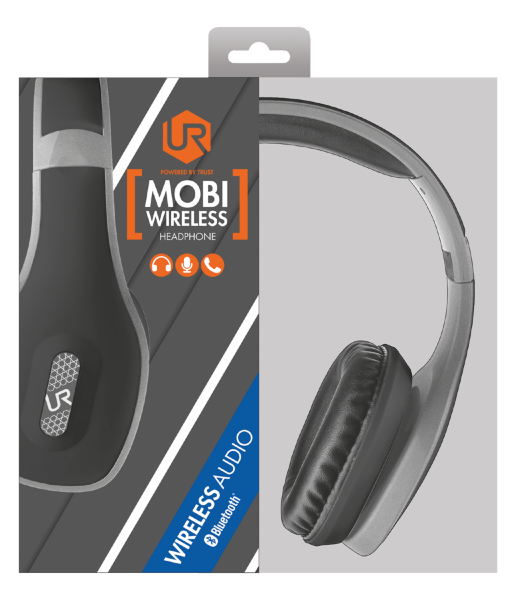 Trust Mobi Headset Wired & Wireless Head-band Calls/Music Bluetooth Black – image 9