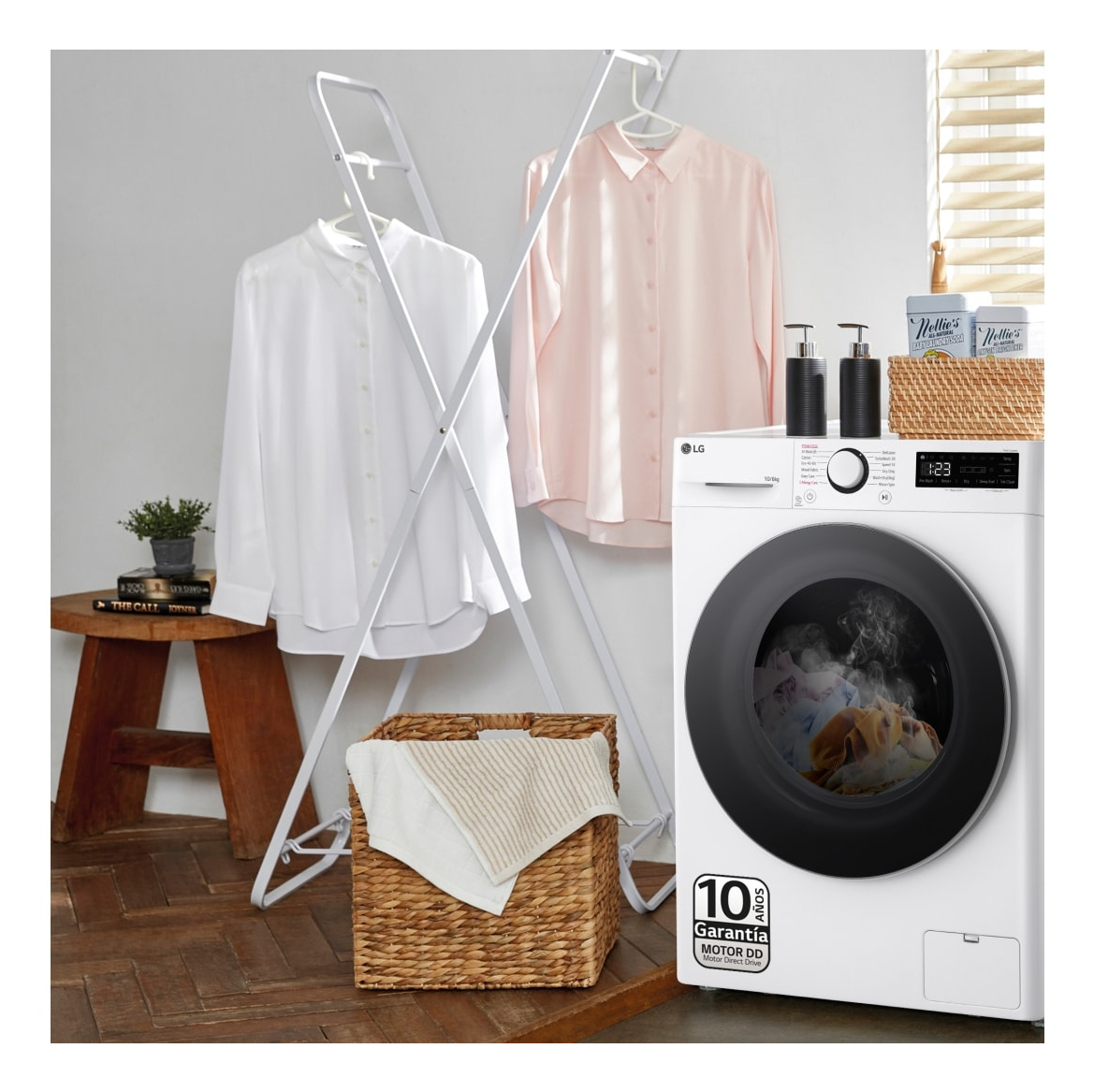 LG F4DR6010A1W washer dryer Freestanding Front-load White – image 6