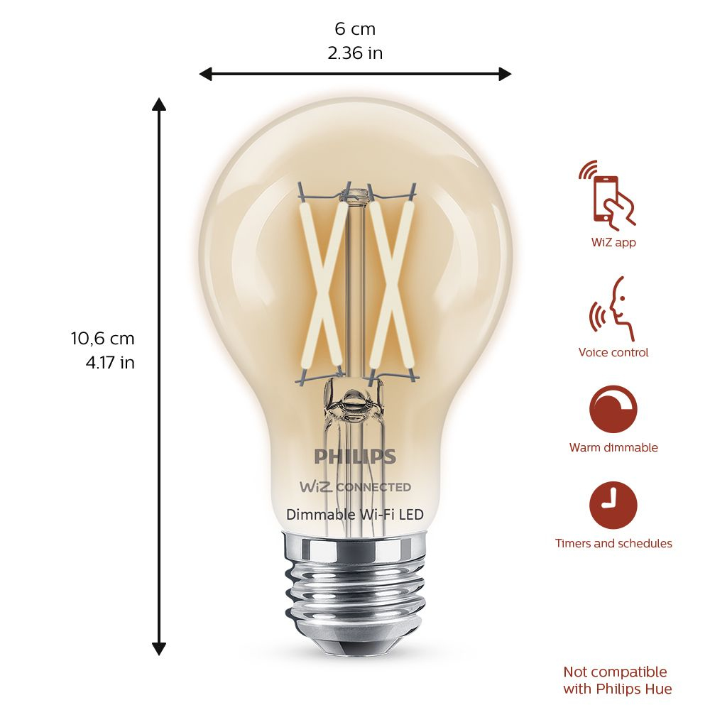 Philips by Signify Philips 046677555511 smart lighting Smart bulb Wi-Fi – image 2