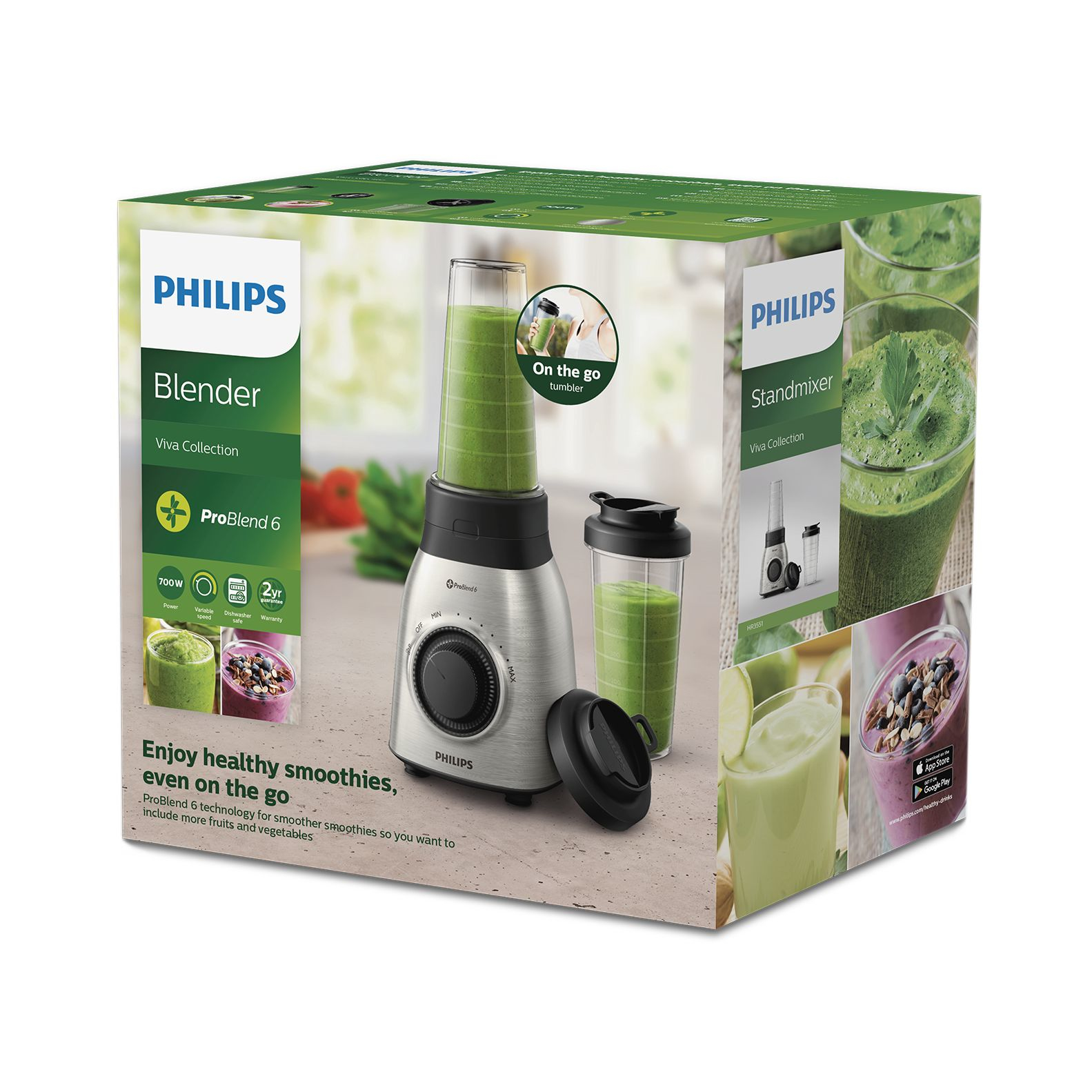 Philips Viva Collection HR3551/00 blender – image 2