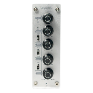 LogiLink UA0273 headphone amplifier Titanium – image 7