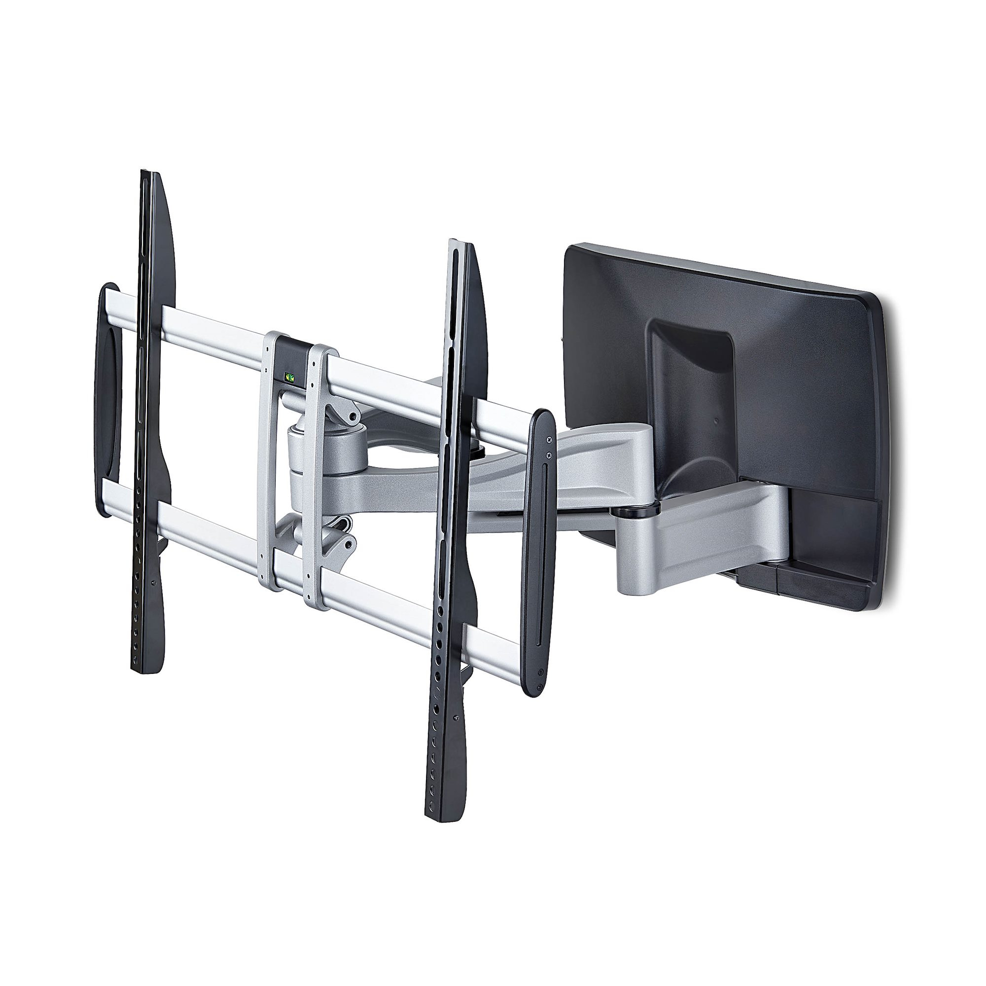 StarTech.com - Mounting kit (wall mount, 2 vertical brackets) - articulating - for flat panel - low profile - aluminium, steel - screen size: 32"-100" - wall-mountable - TAA Compliant