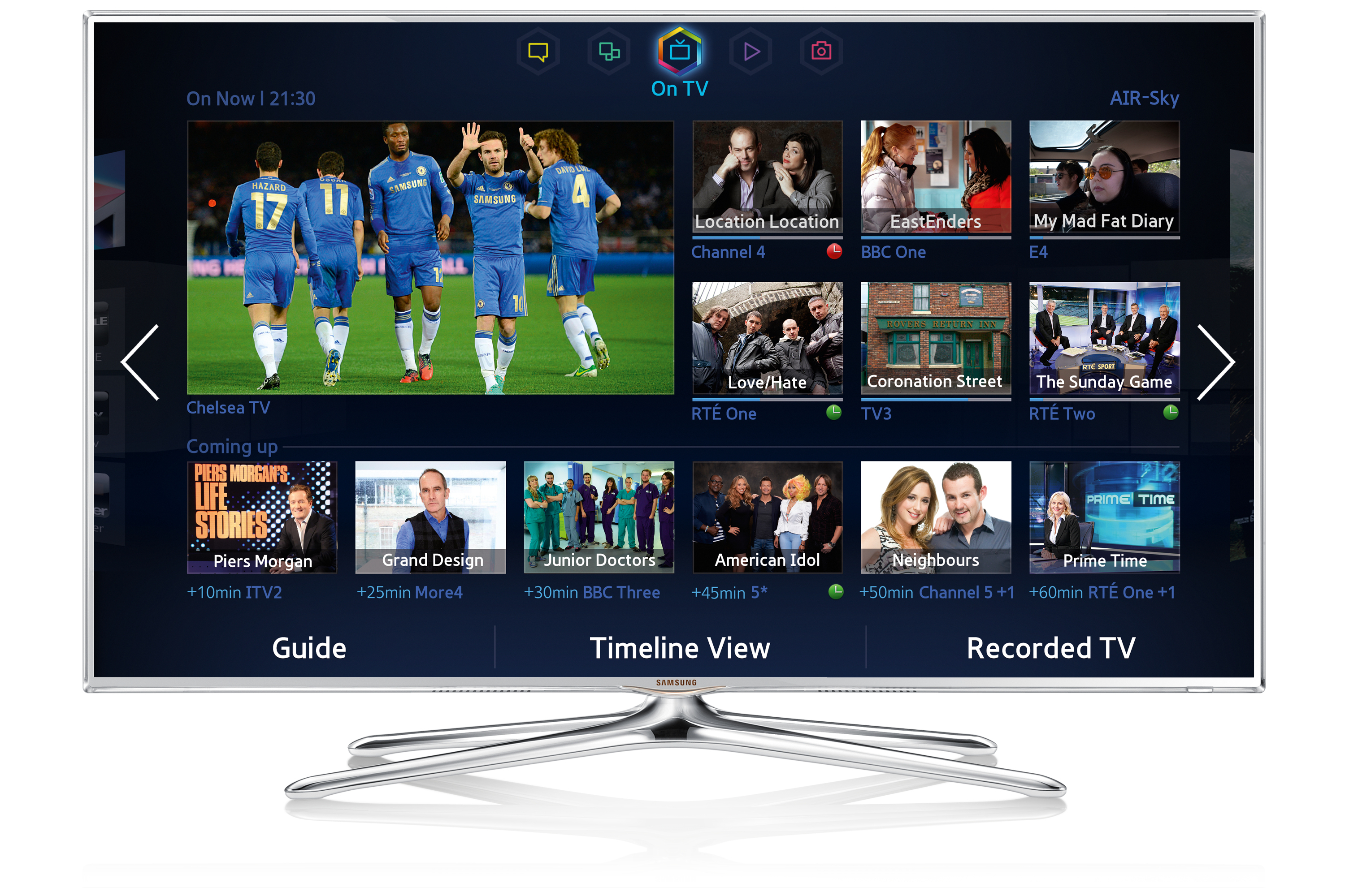 Samsung UE32F6510SB 81.3 cm (32") Full HD Smart TV Wi-Fi White – image 1