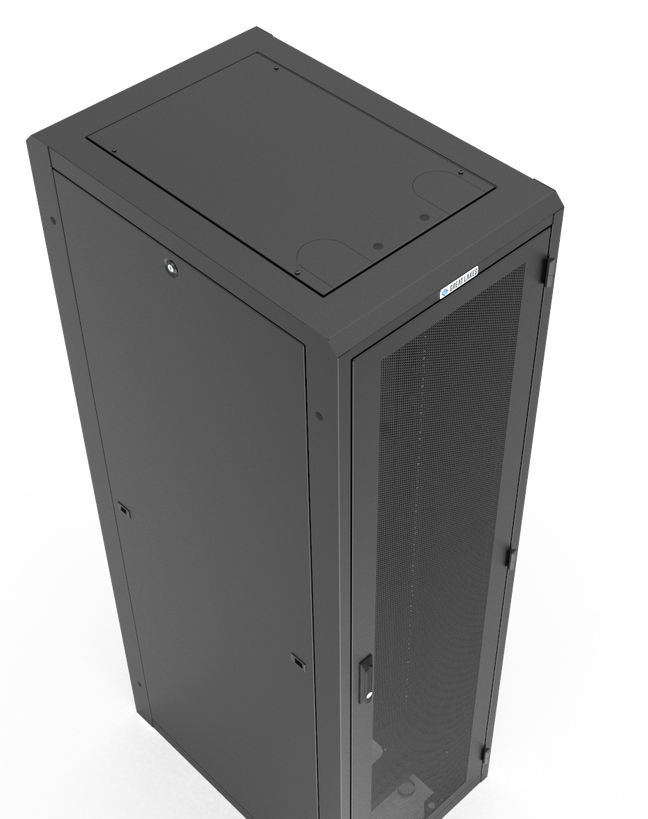 Vertiv GL720E-2432-B-SQM6MS rack cabinet 37U Freestanding rack Black – image 3
