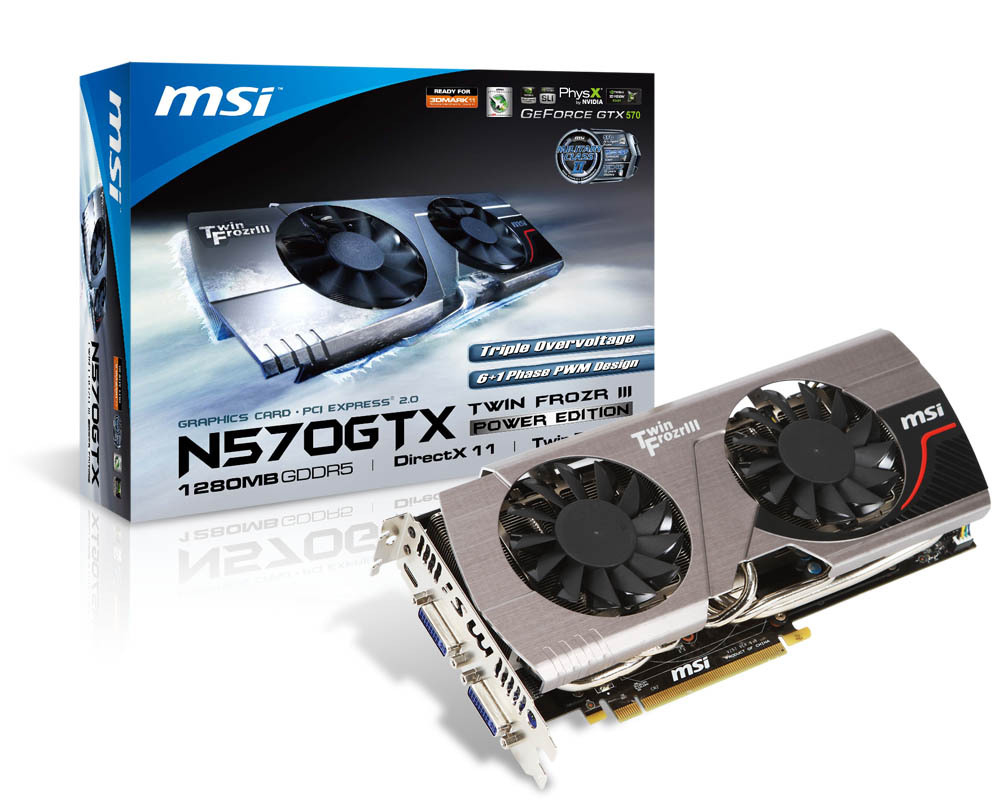 MSI N570GTX TWIN FROZR III PE – image 5