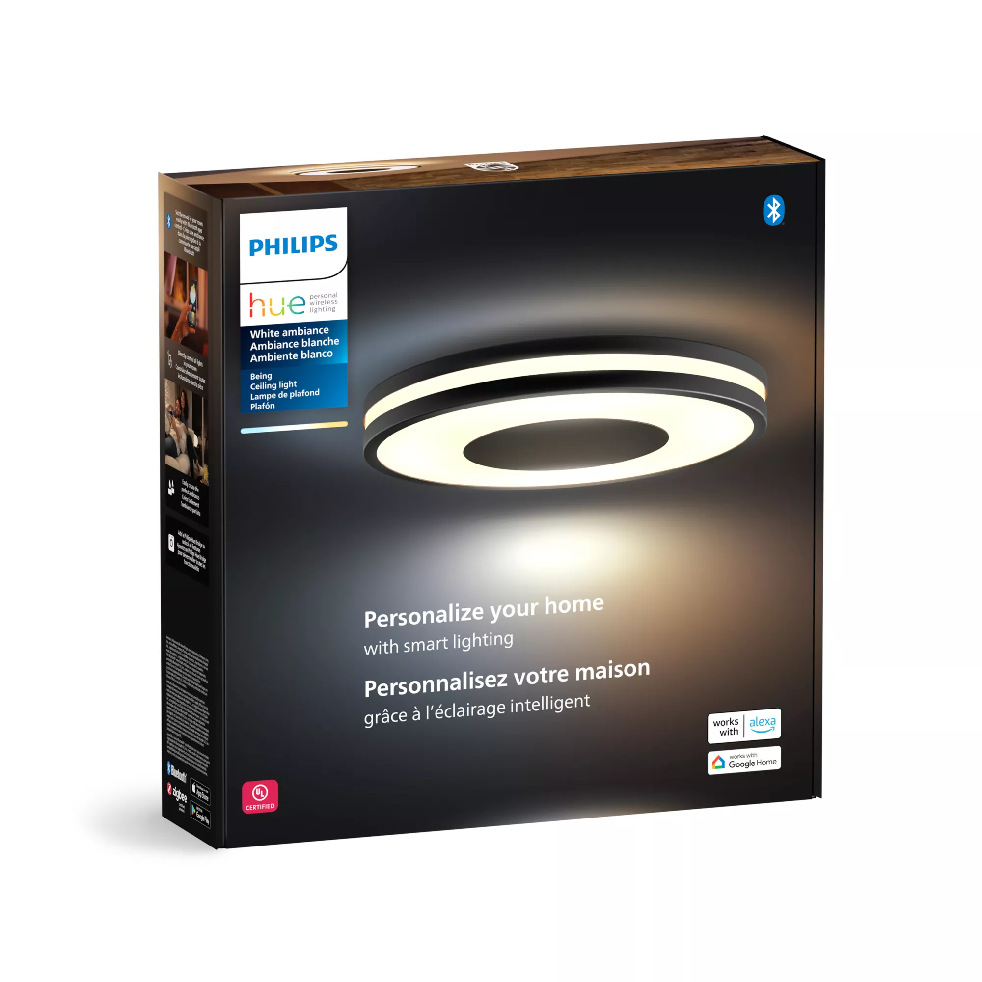 Philips by Signify Philips Hue White ambience 046677588335 smart lighting Smart ceiling light Bluetooth/Zigbee – image 3